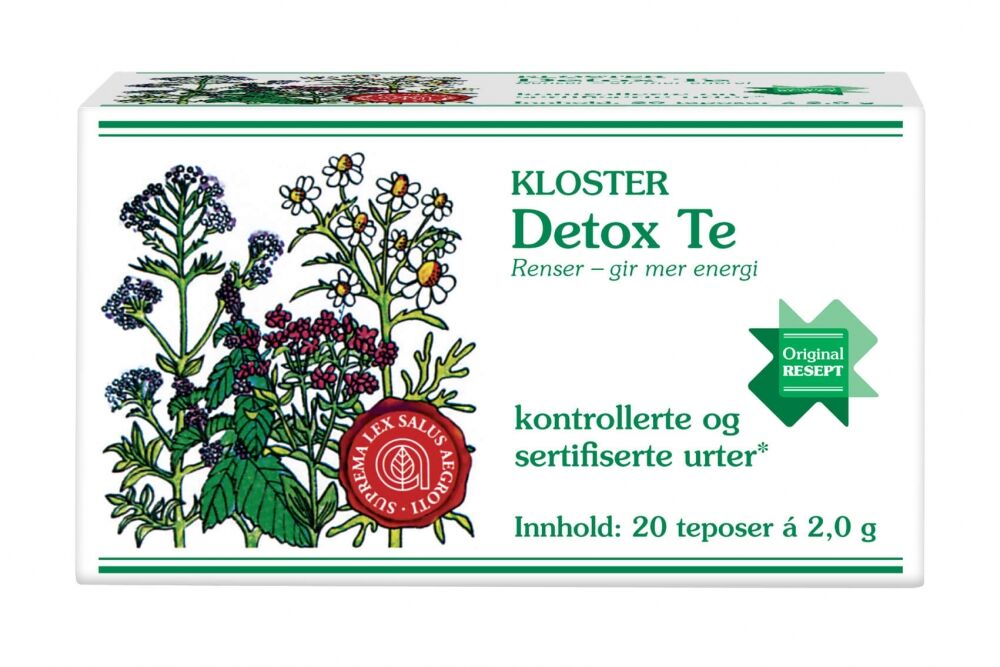 Detox te 20 poser