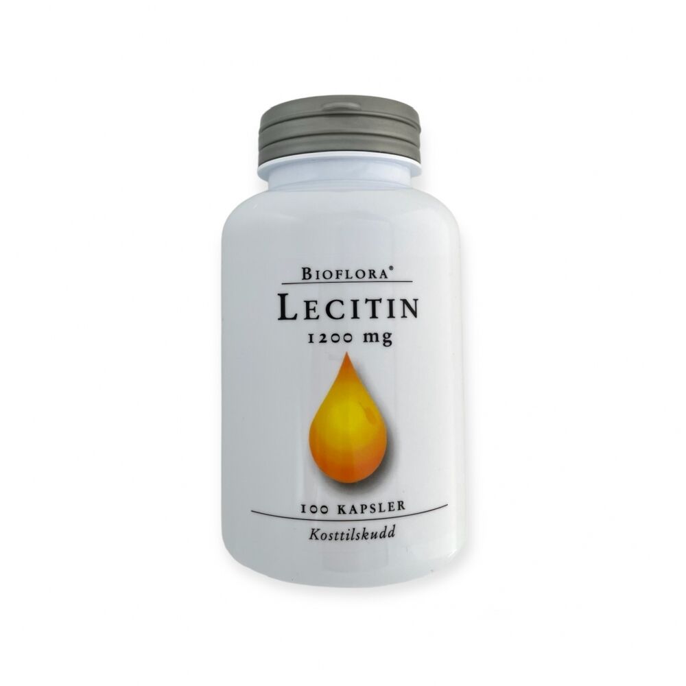 Lecitin 1200 mg 100 kapsler