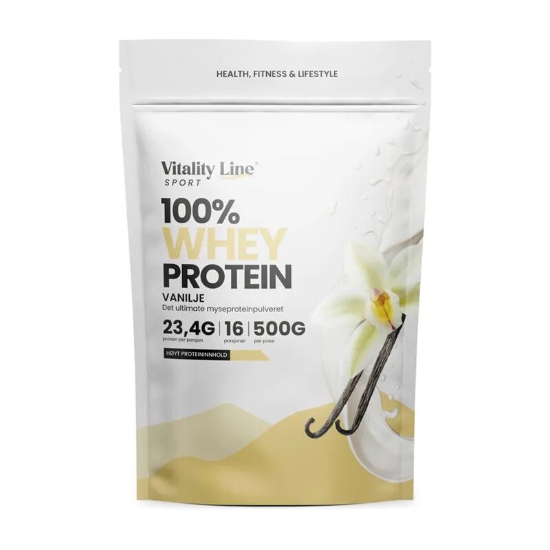 100% myseprotein vanilje 500 g