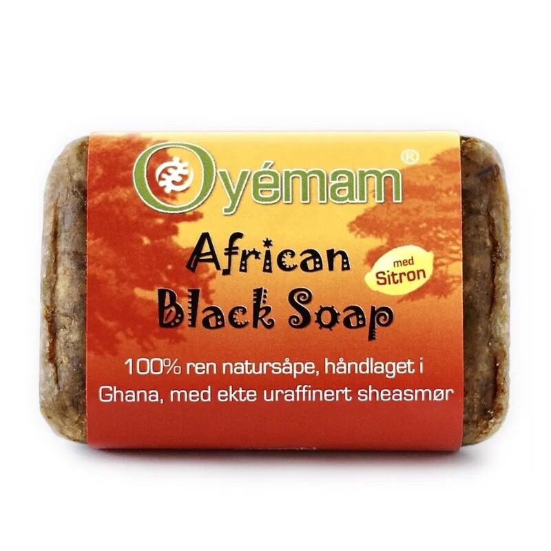African black soap med sheasmør & sitron