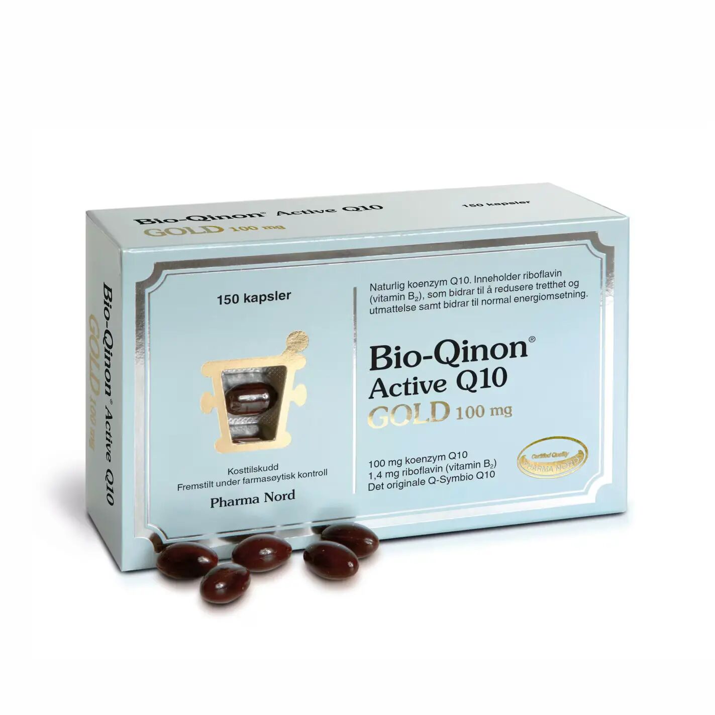 Bio-qinon Q10 gold 100 mg 150 kap