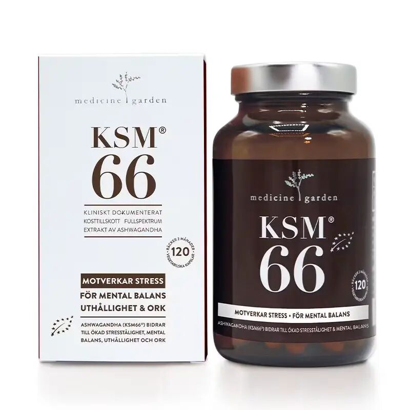 KSM66 Ashwagandha 120 Kapsler