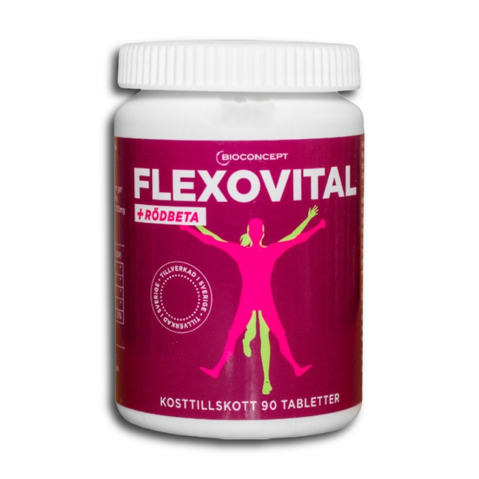 Flexovital + rødbete 90 kapsler