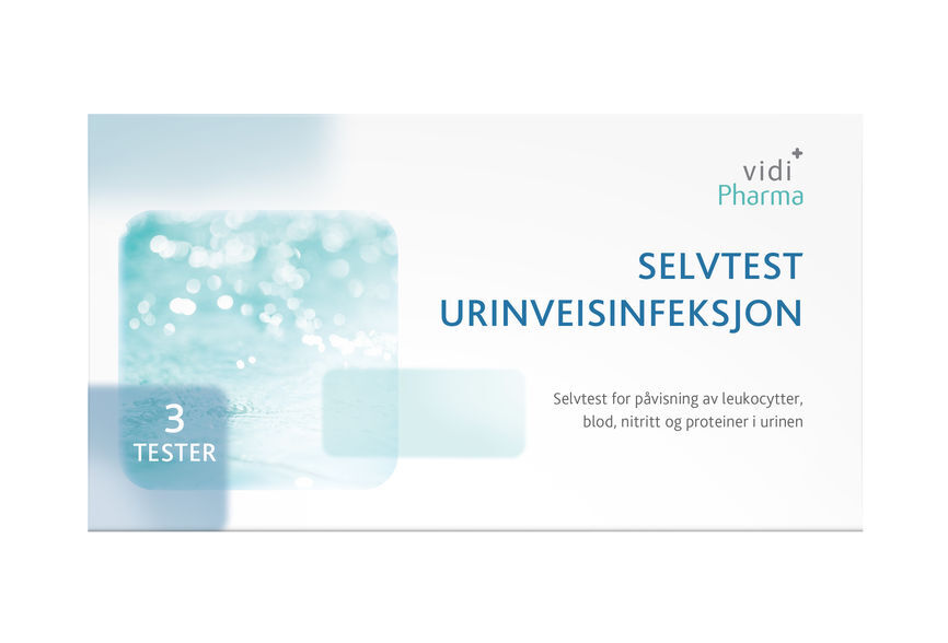Selvtest urinveisinfeksjon 3 stk