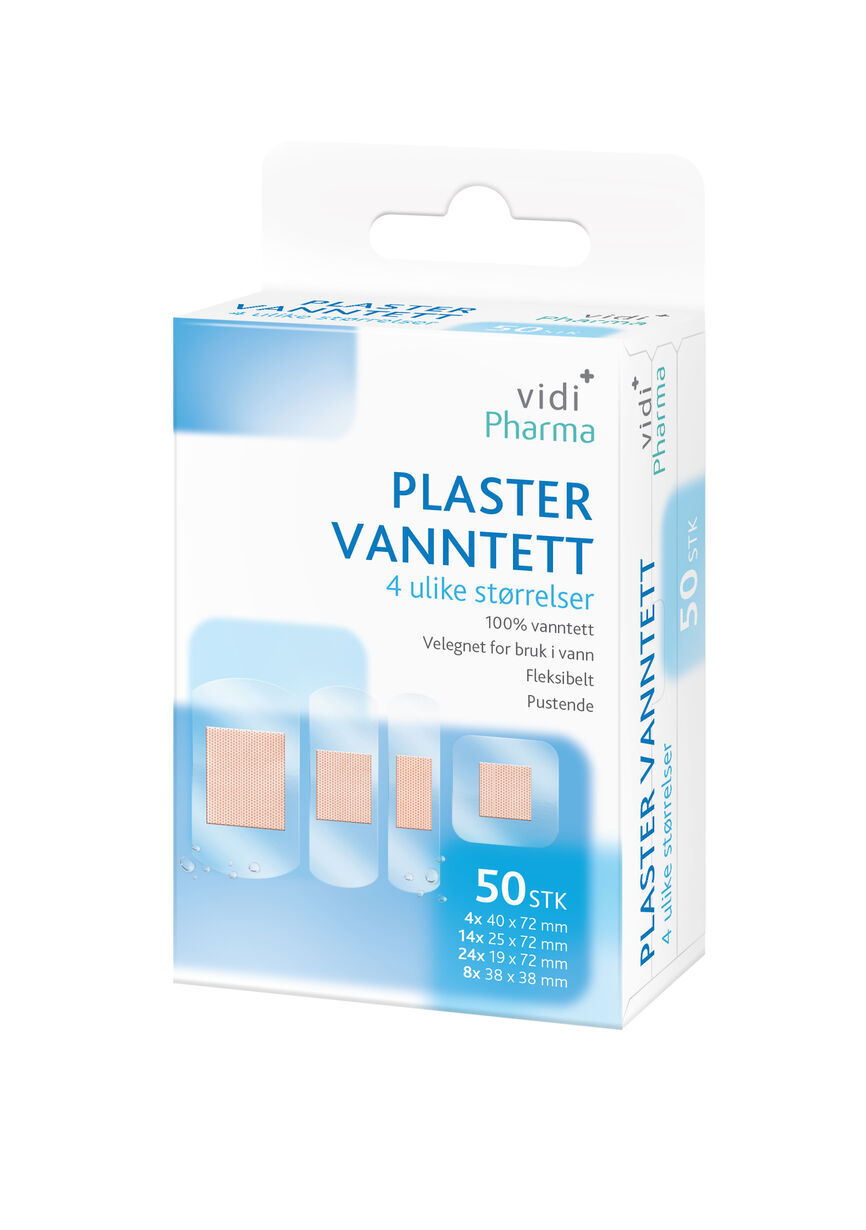 Plaster vanntett mix 50 stk