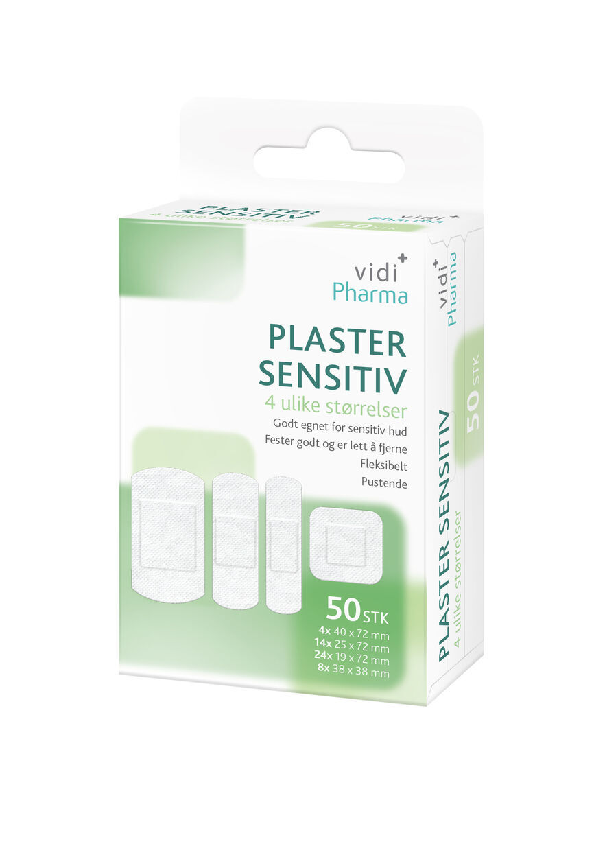 Plaster sensitiv mix 50 stk