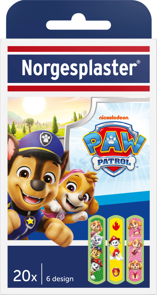 Paw Patrol plaster 20 stk