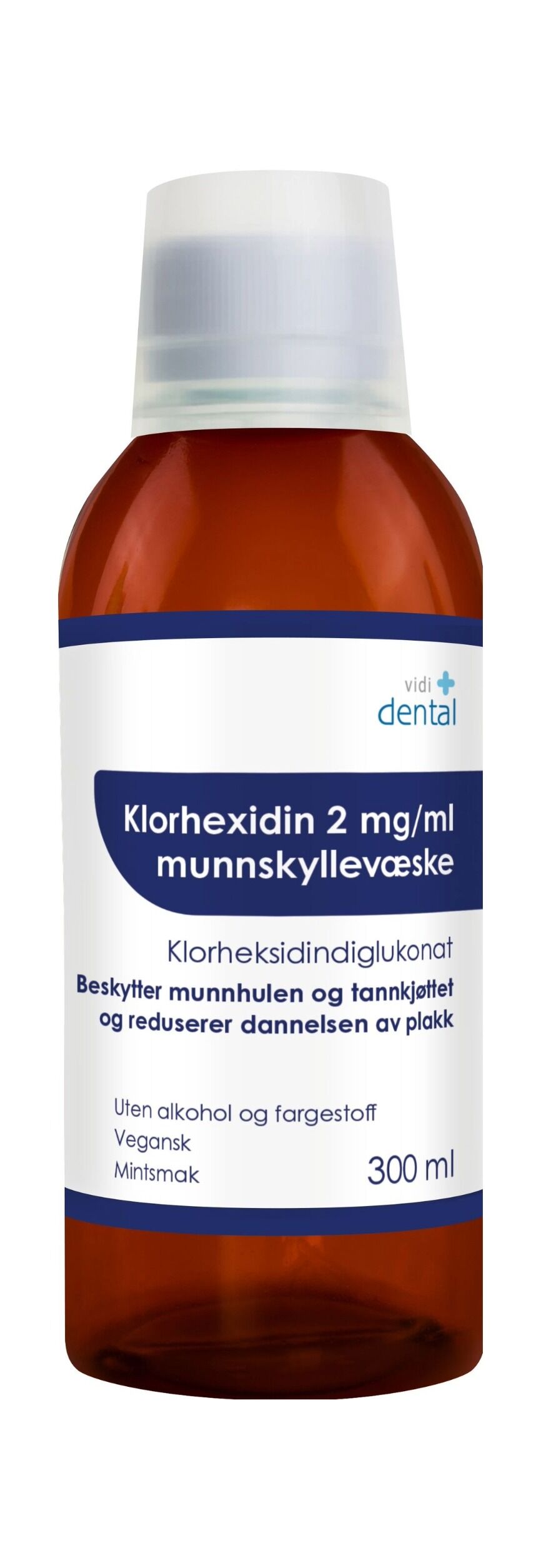 Klorhexidin 2 mg/ml munnskyllevæske 300 ml