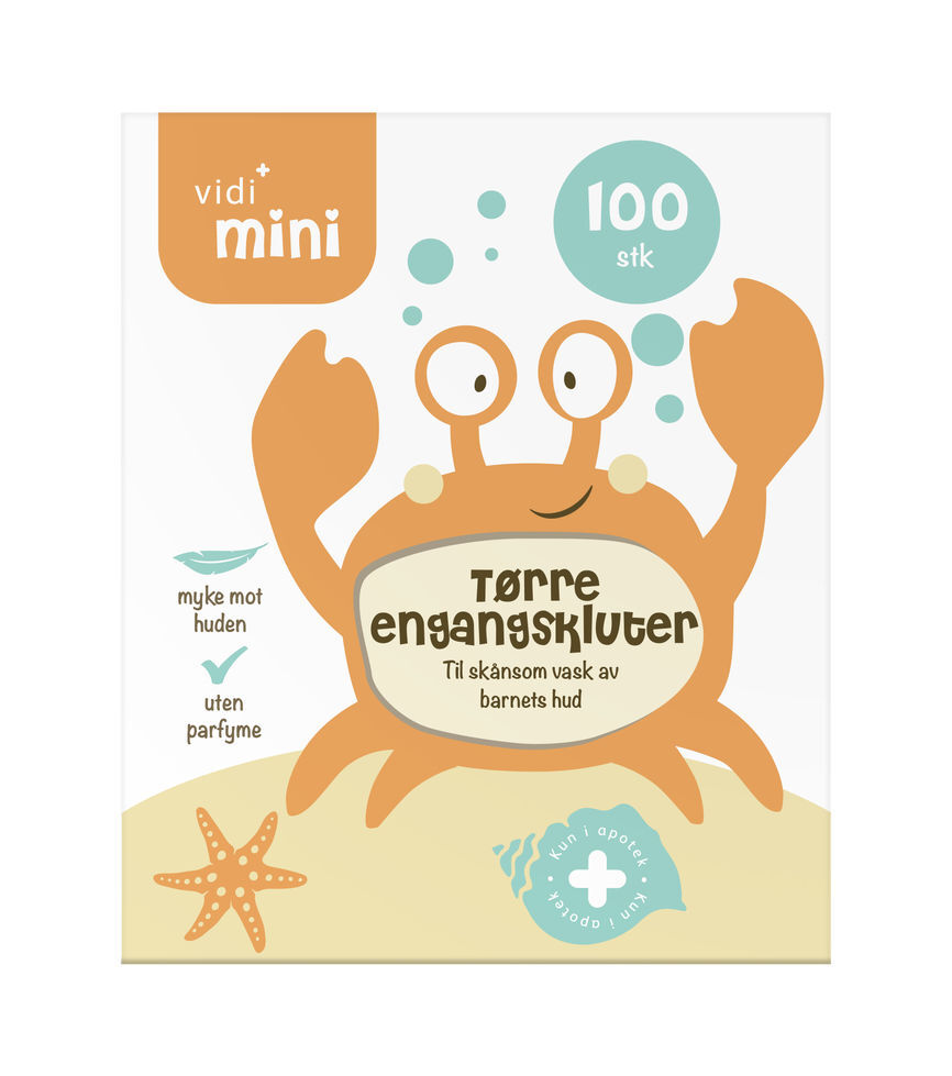 Tørre engangskluter