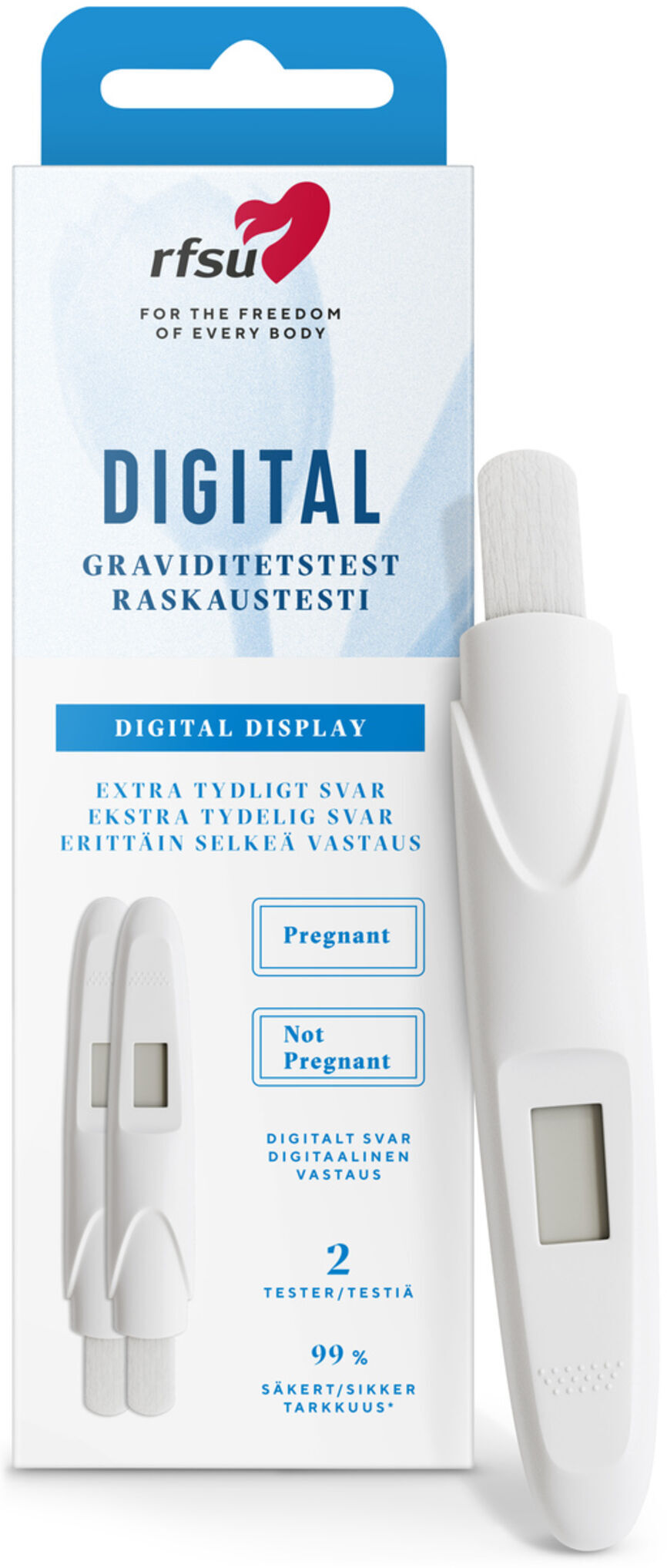 Graviditetstest digital 2pk