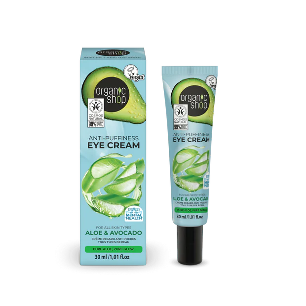Anti-puffiness Eye Cream Avocado & Aloe 30ml
