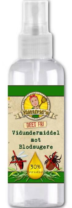 Vidundermiddel mot blodsugere, flytende form spray