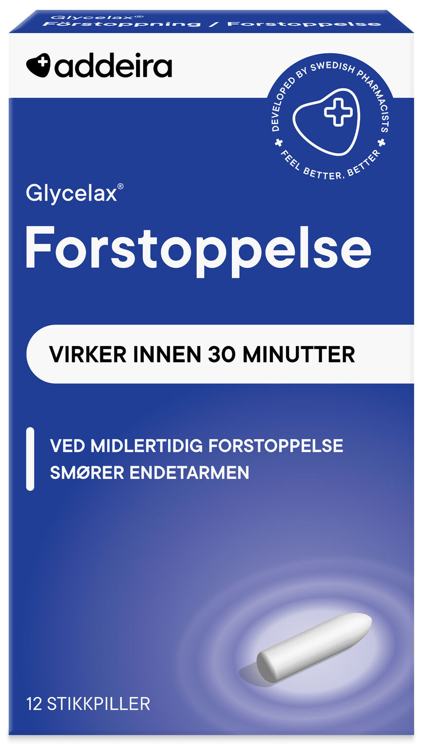 Glycelax forstoppelse 12 stk 