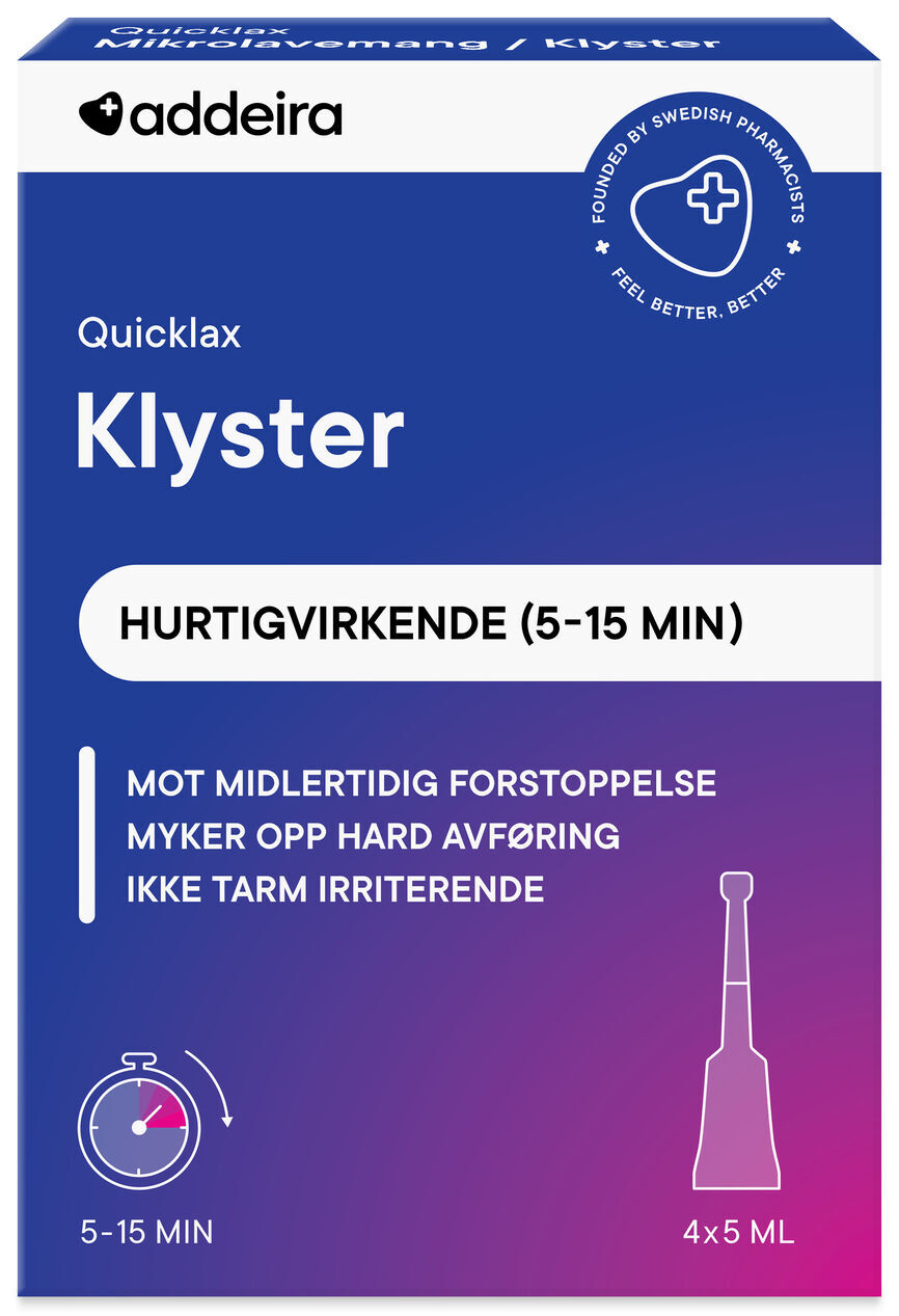 Quicklax Klyster 4x5ml