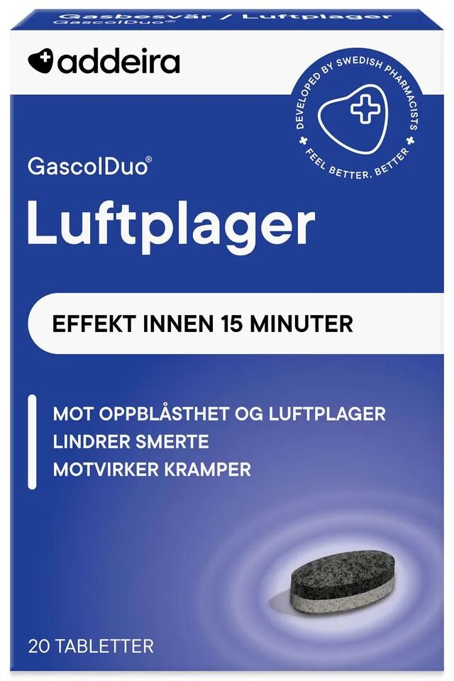GascolDuo Tabletter 20 stk