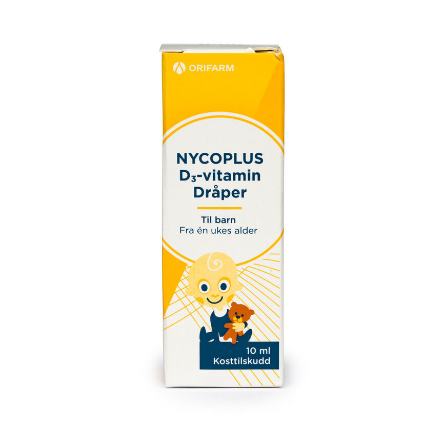 D-vitamin Dråper 10 ml