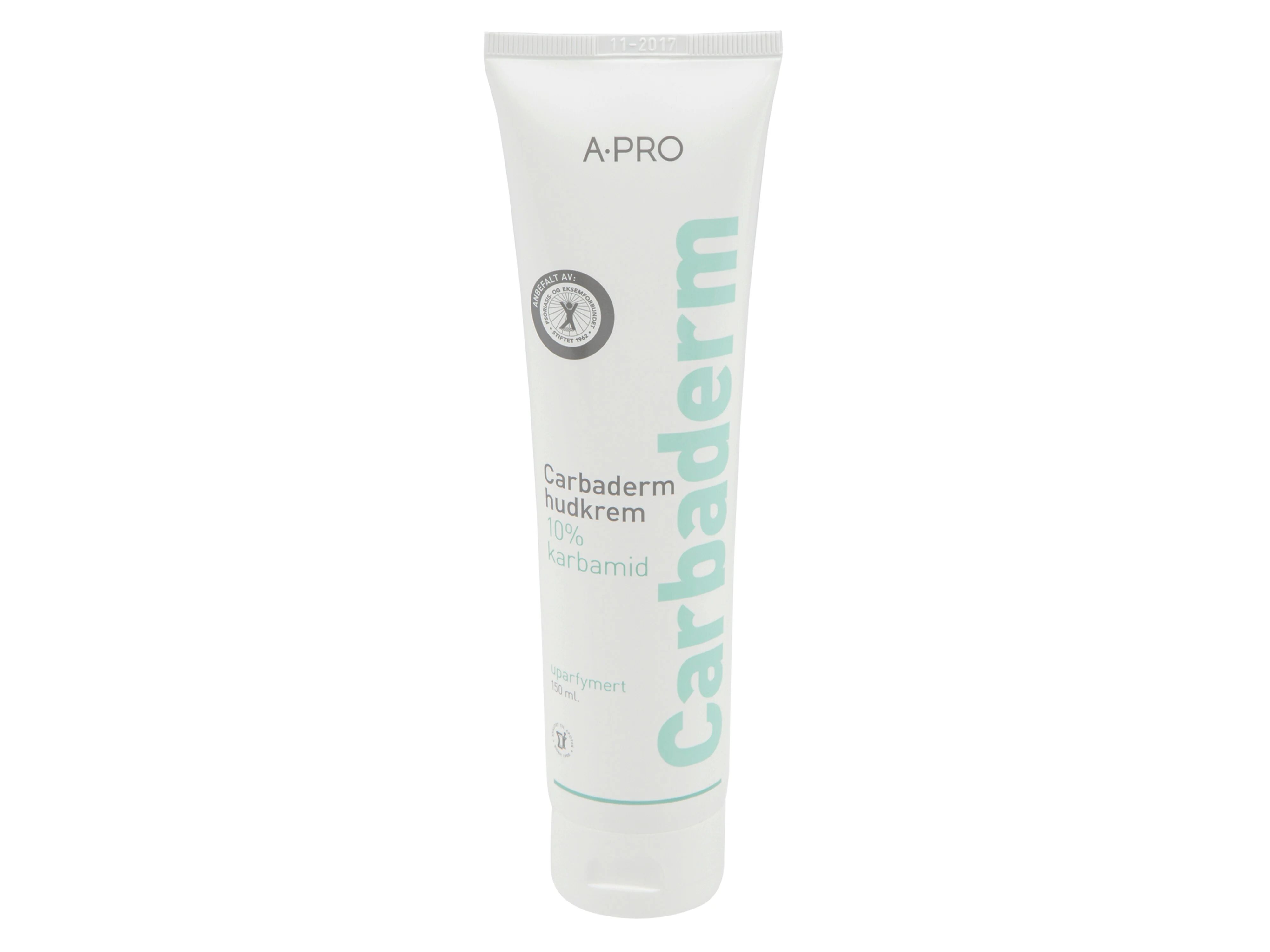 Carbaderm Hudkrem, 10% uten parfyme 150 ml