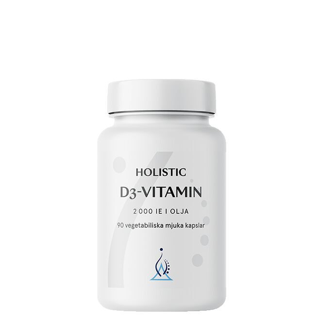 D3-vitamin 2000 i olja, 90 kapslar