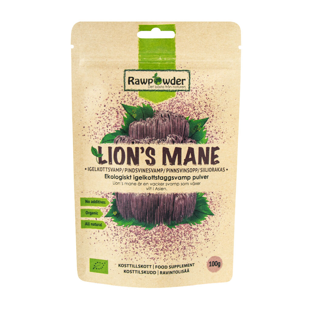 Lion´s Mane pulver 100g