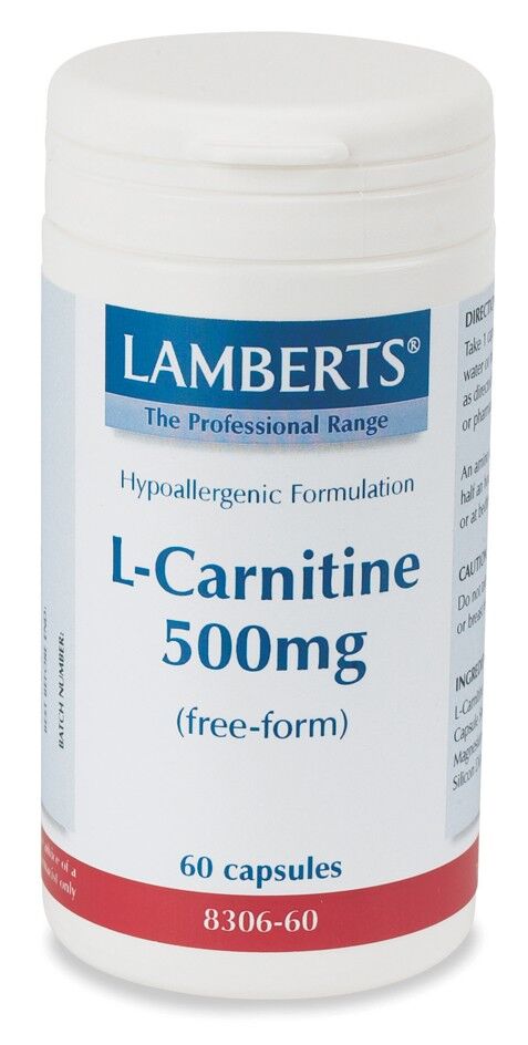 L-karnitin 500mg (60 kapslar)