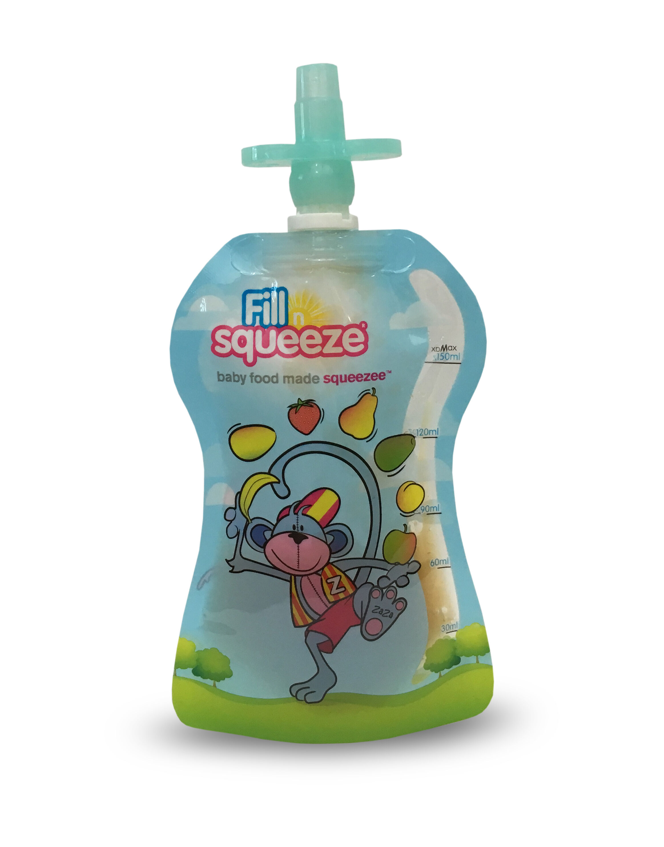 Mjukt munstycke till portionspåsar 2-pack