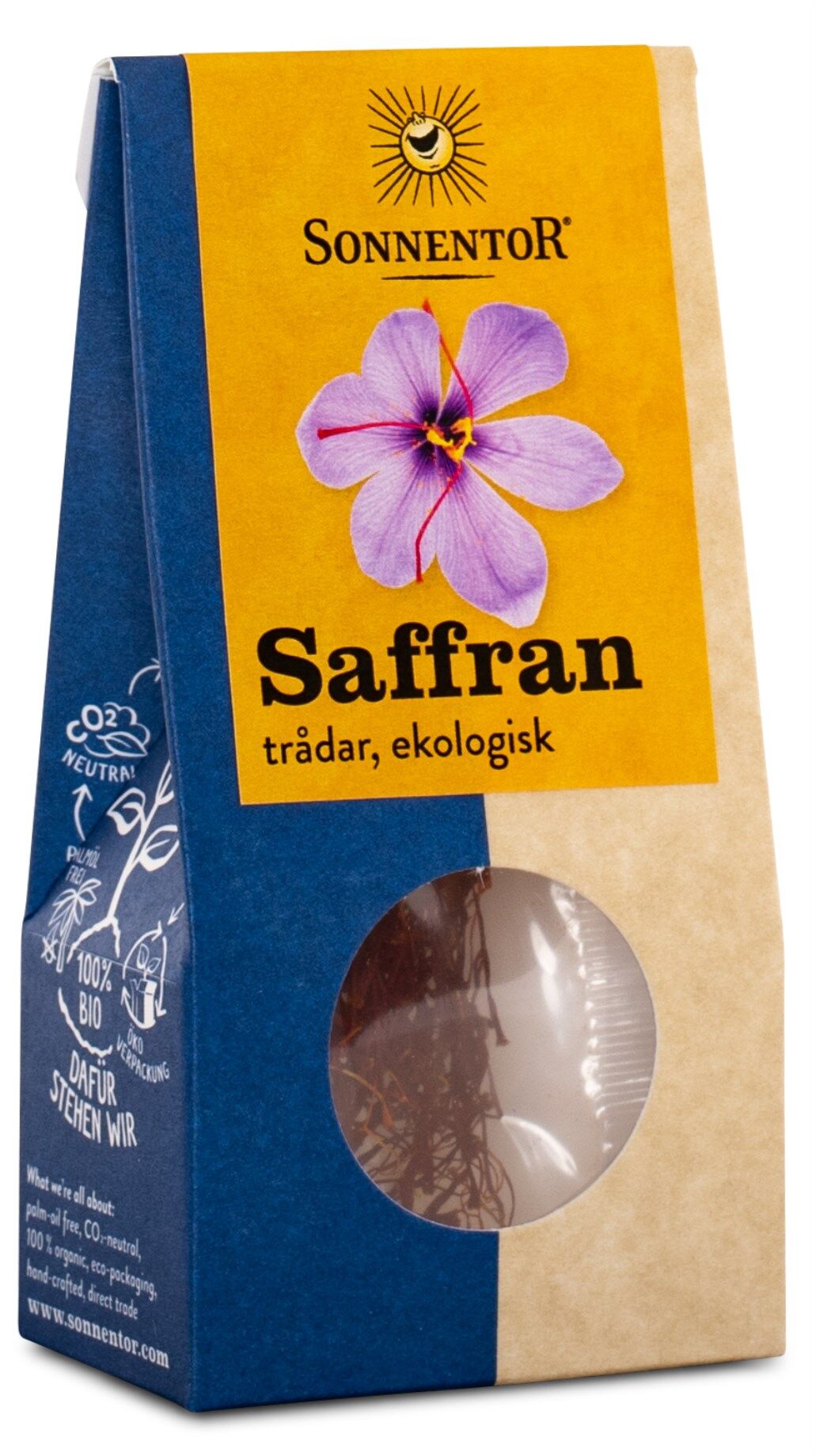 Saffran hela trådar 0,5 g EKO