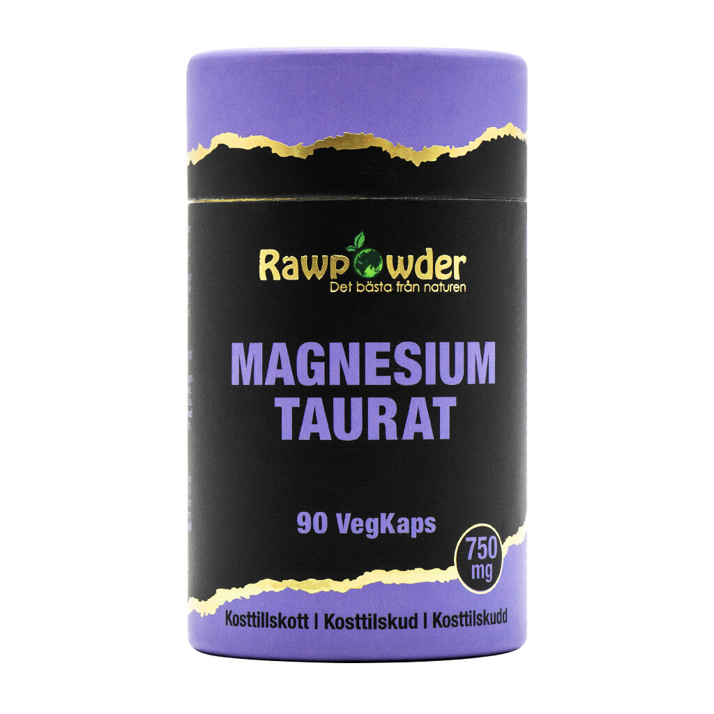 Magnesium Taurat 750mg 90 kapslar