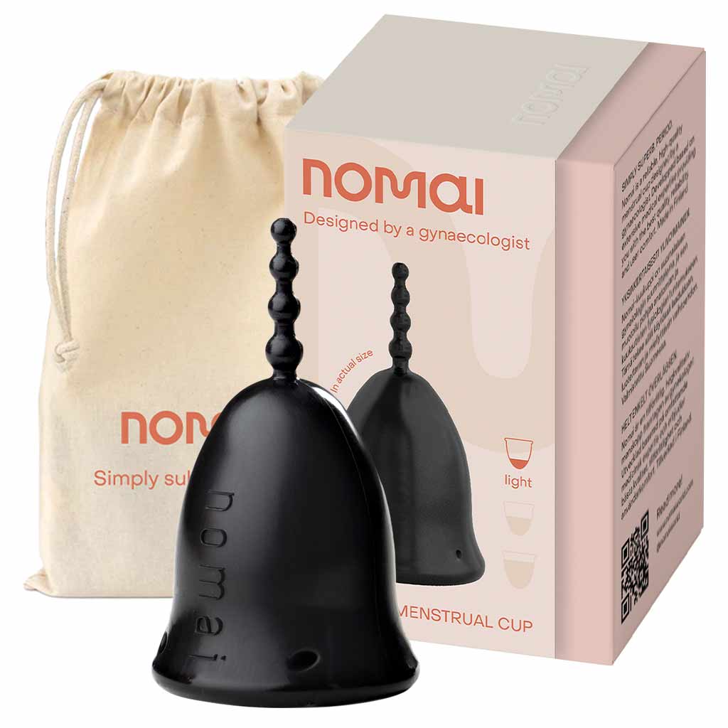 Menstrual Cup Light Black