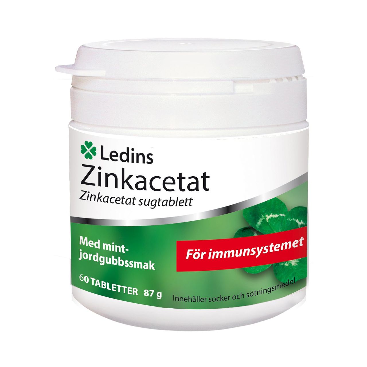Zinkacetat 60 tabletter