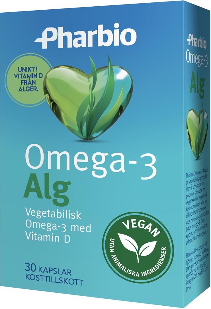 Omega-3 Alg 30 kapslar