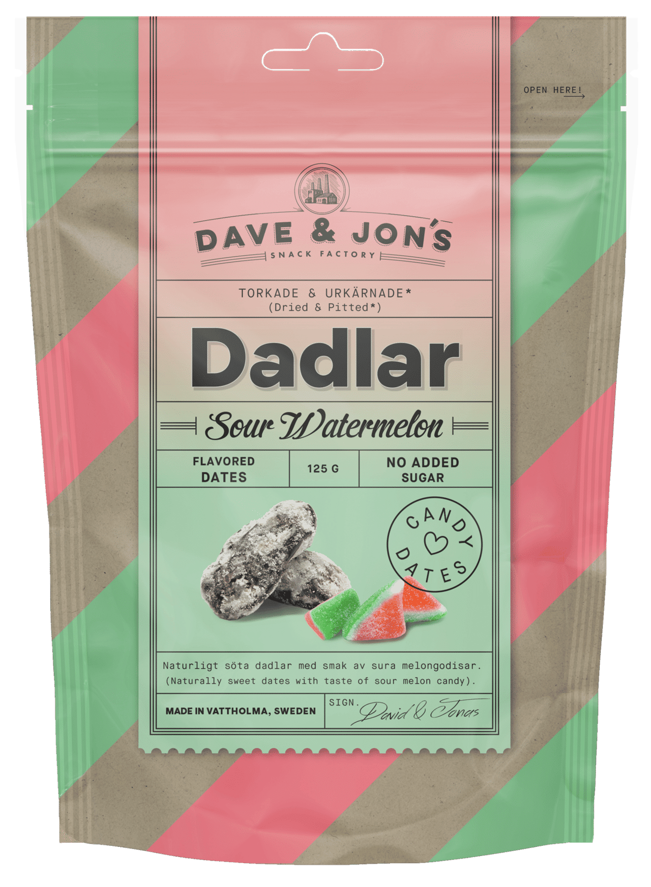Dadlar Sour Watermelon 125 g