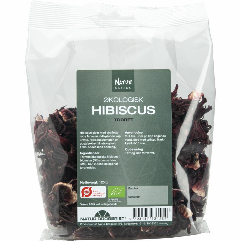 Hibiskus hel 125 g Ekologisk
