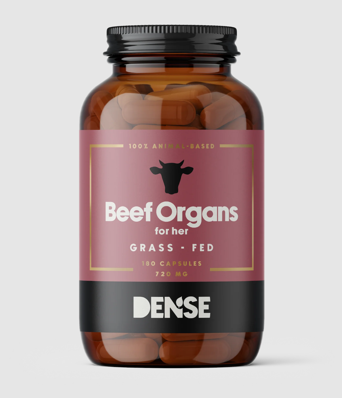 Nötorgan för Henne 180 kapslar