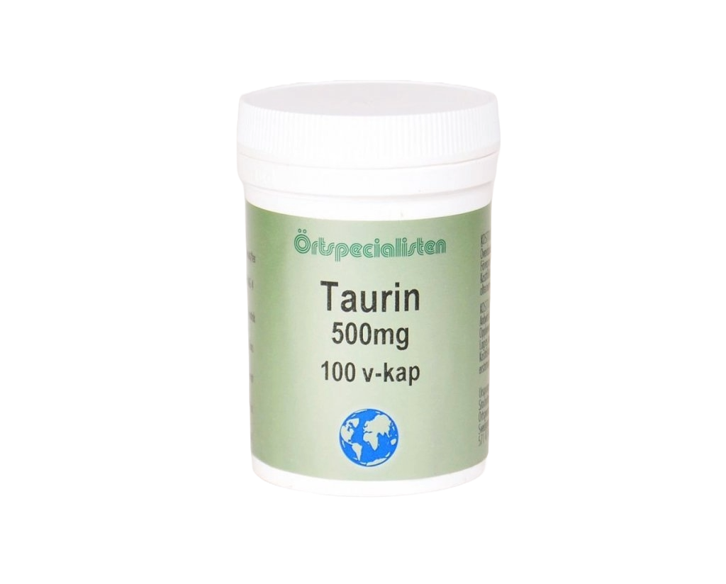 Taurin 500 mg 100 kap