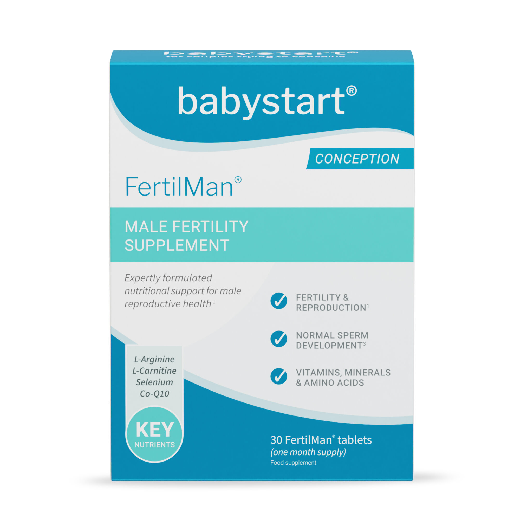 Näringsstöd för manlig fertilitet FertilMan 30t