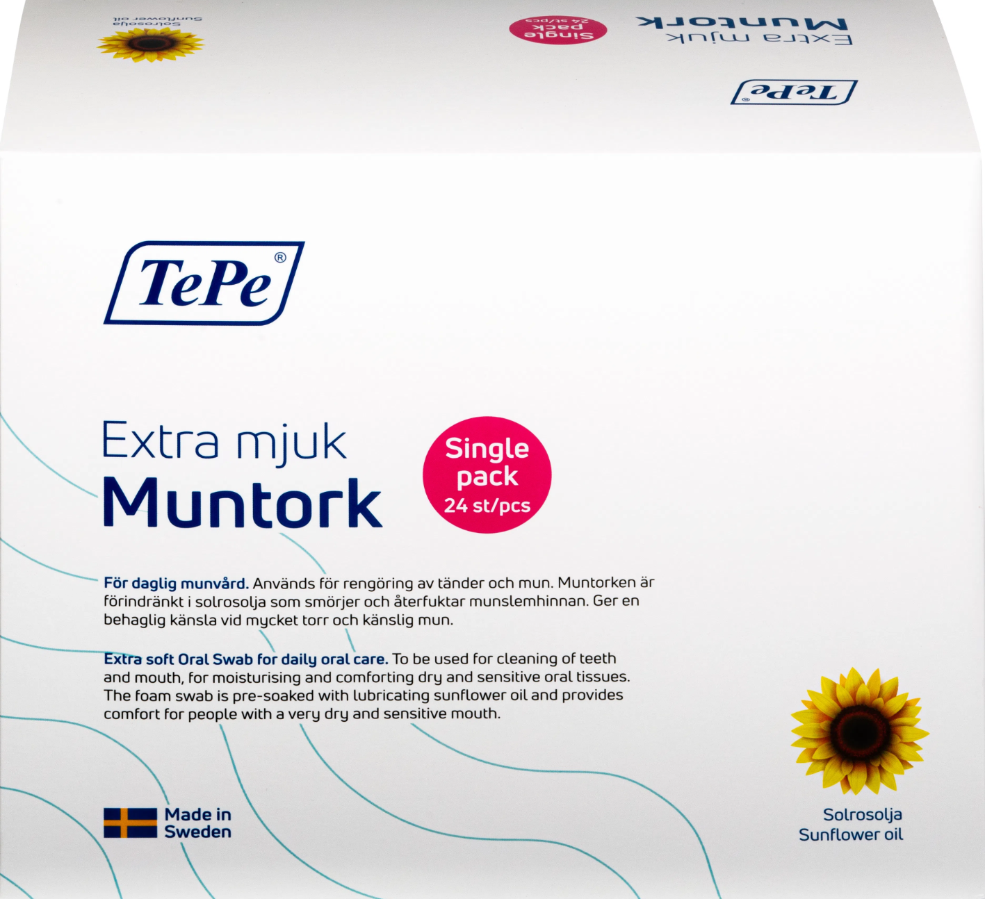 Extra Mjuk Muntork Smörjande 24 st.