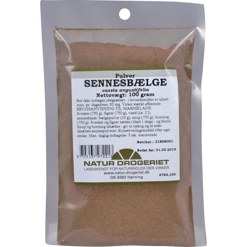 Sennabaljor i pulverform 100g