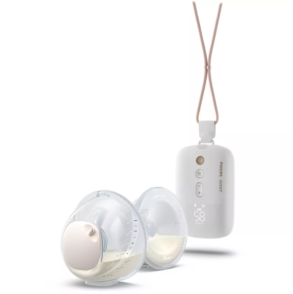 Hands-free Dubbel elektrisk bröstpump SCF532/11