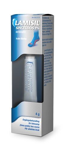 Singeldos, kutan lösning 1 % 4 gr