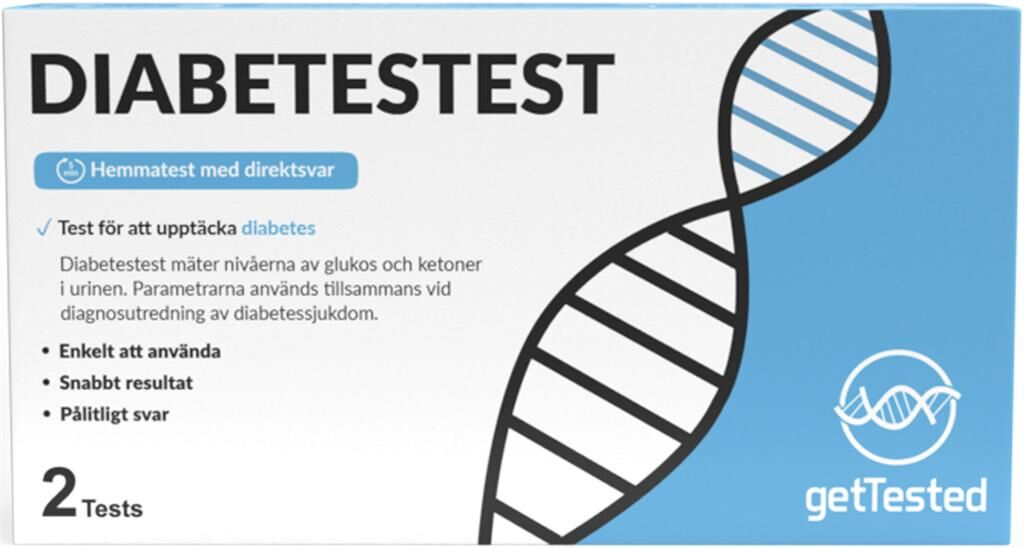 Diabetestest 2 st