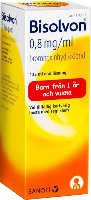 Oral lösning 0,8 mg/ml 125 ml