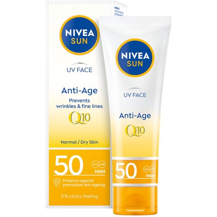 SUN Solkräm ansikte UV Face Anti-Age Q10 Cream SPF50, 50ml