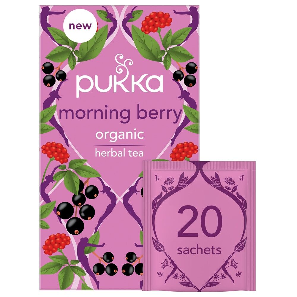 Te Morning Berry 20 påsar 