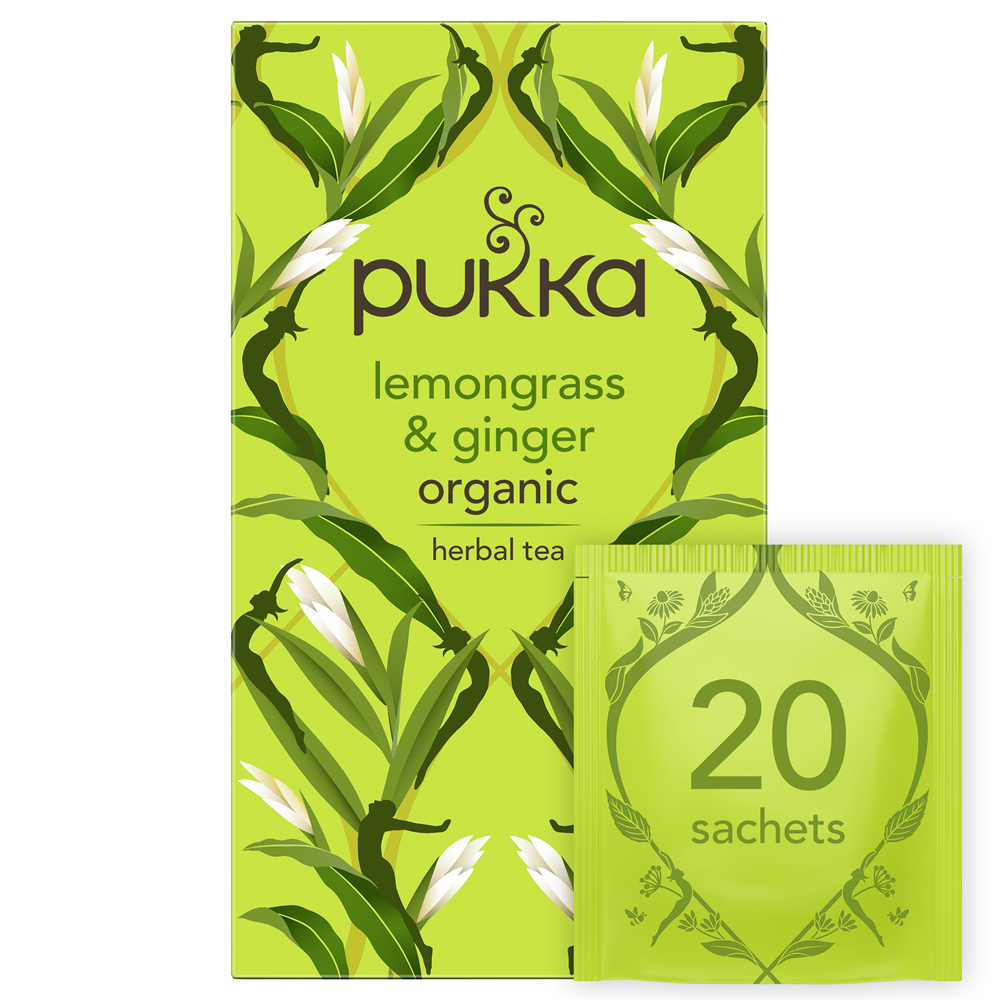 Te Lemongrass & Ginger 20 påsar