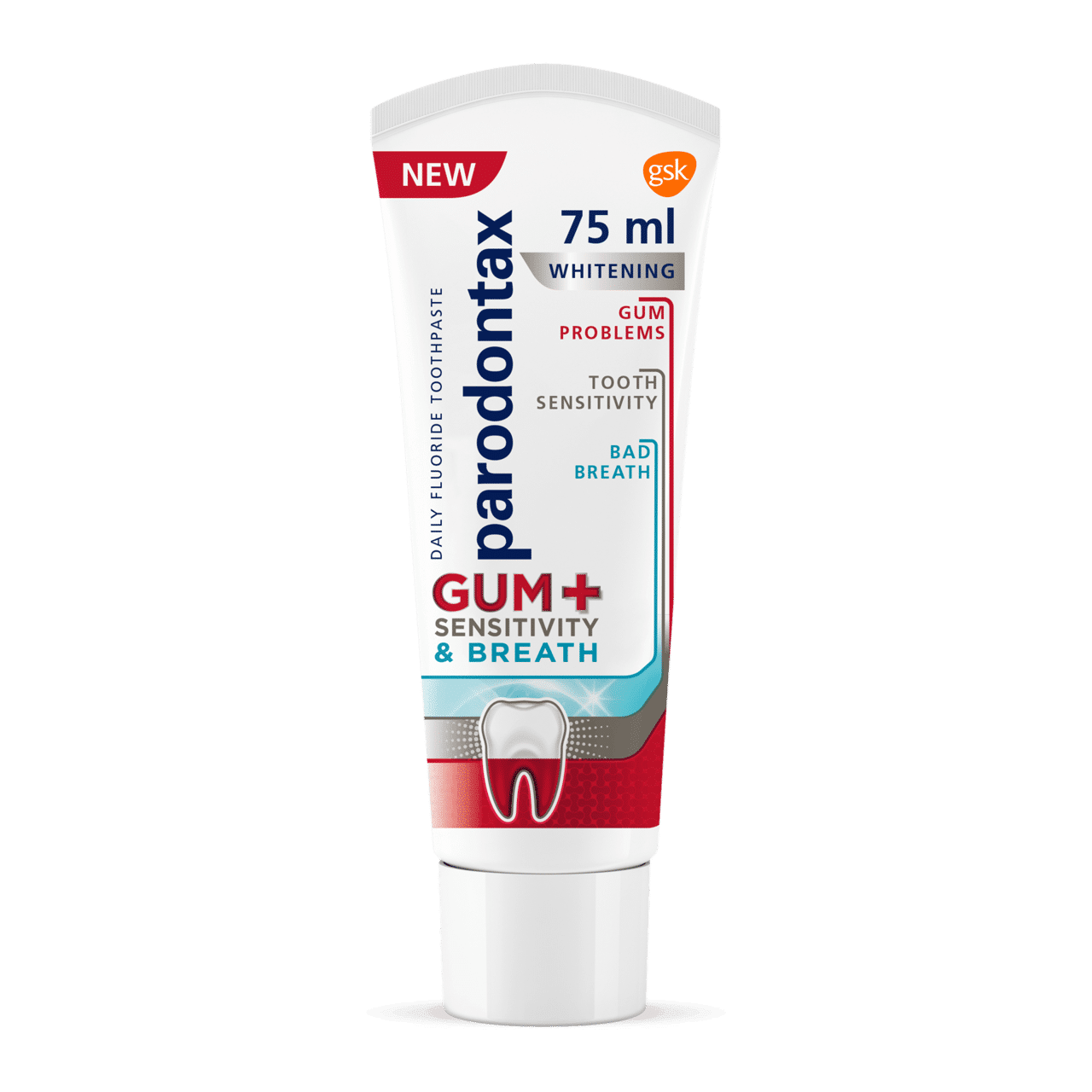 Gum+Sensitivity & Breath Whitening 75 ml