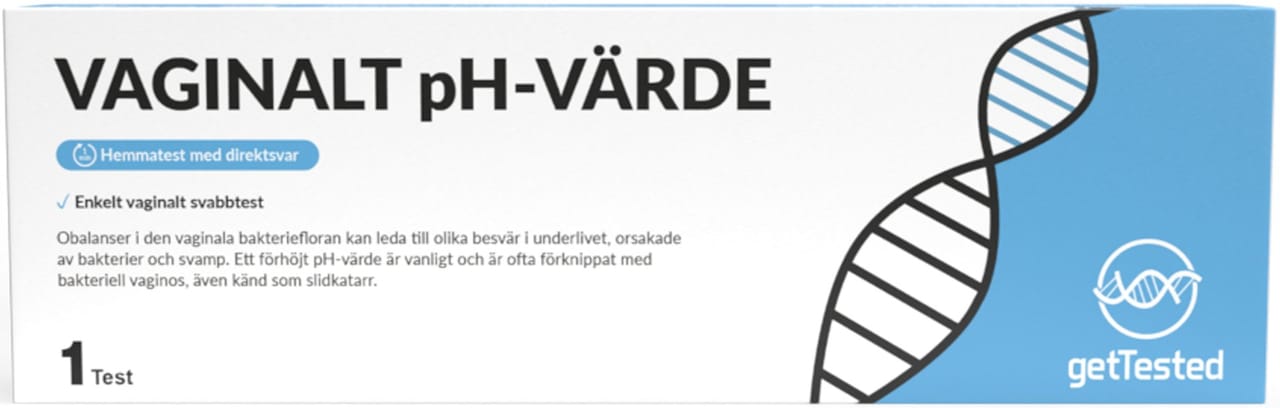 Vaginalt pH test