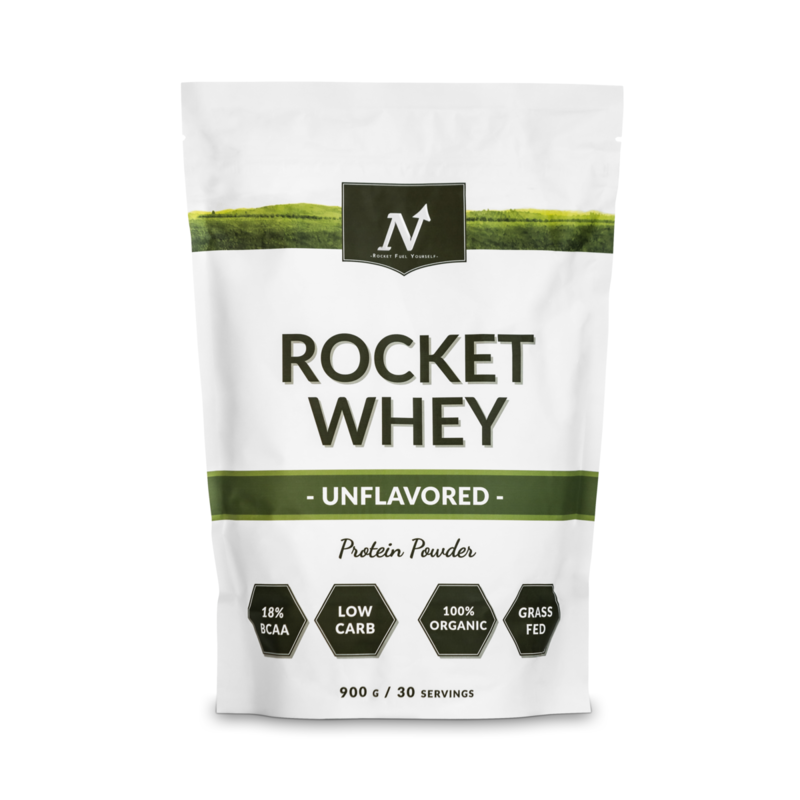 Rocket Whey Unflavored 900g