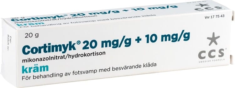 kräm 20 mg/g + 10 mg/g 20 gr