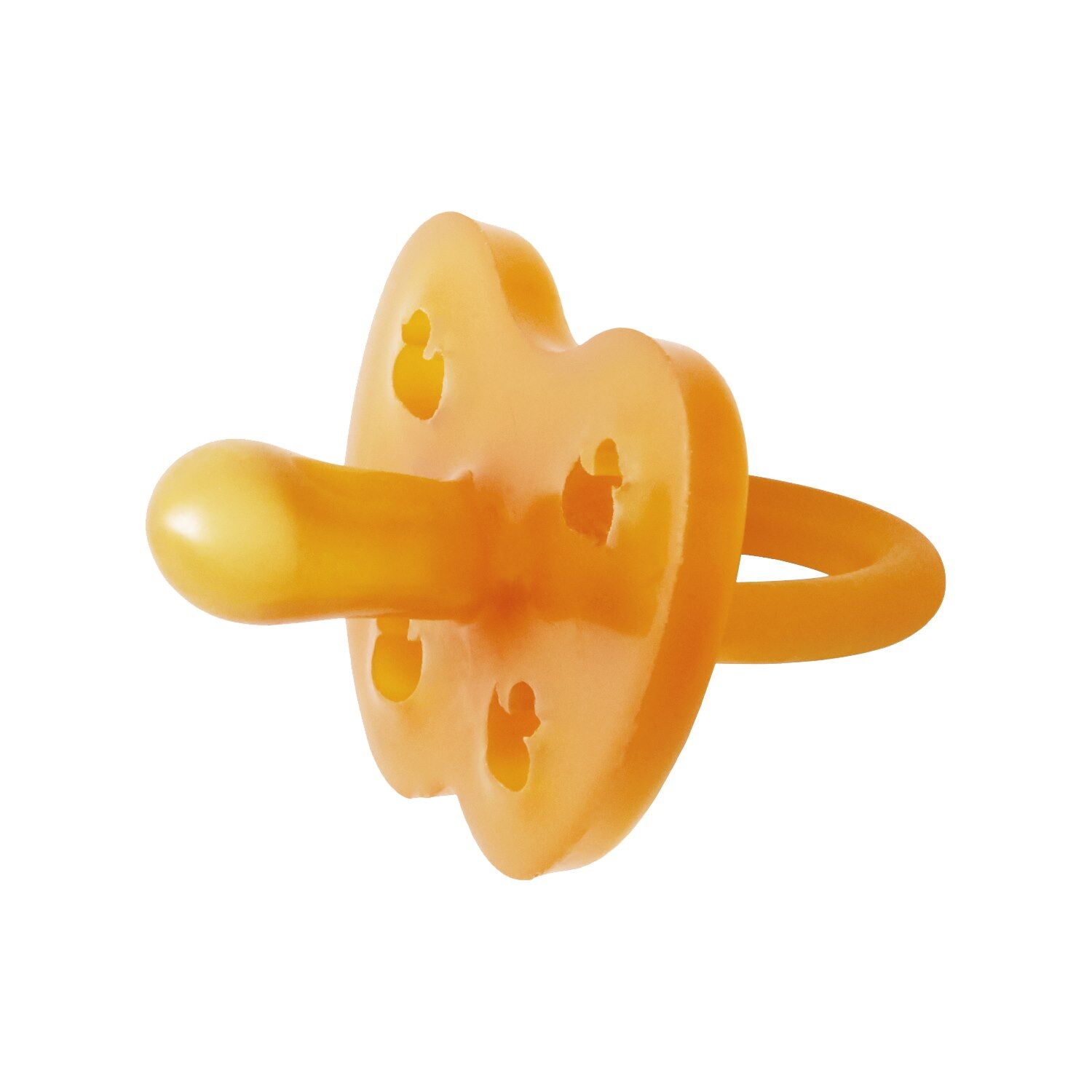 Napp Naturgummi Anka Symmetrisk - 0-3 mån