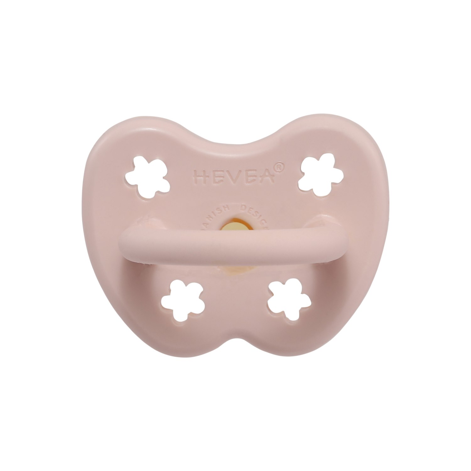 Naturgumminapp Ortodontisk - Powder Pink, 0-3 mån - Hevea